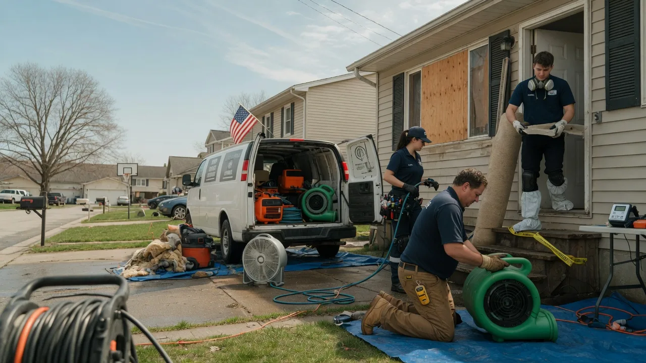 Water Damage Restoration in Fleetwood, PA near me